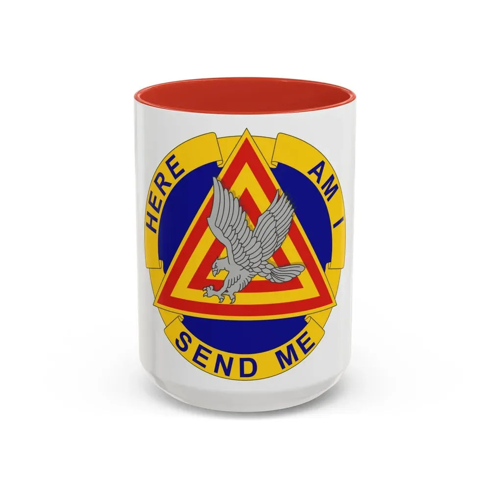 164 Aviation Group (U.S. Army) Accent Coffee Mug 15oz Red - Go Mug Yourself