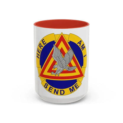 164 Aviation Group (U.S. Army) Accent Coffee Mug 15oz Red - Go Mug Yourself