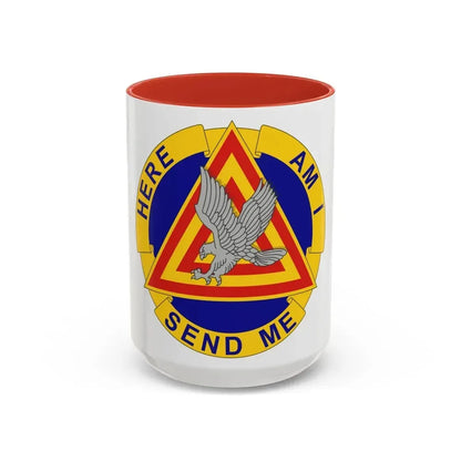 164 Aviation Group (U.S. Army) Accent Coffee Mug 15oz Red - Go Mug Yourself