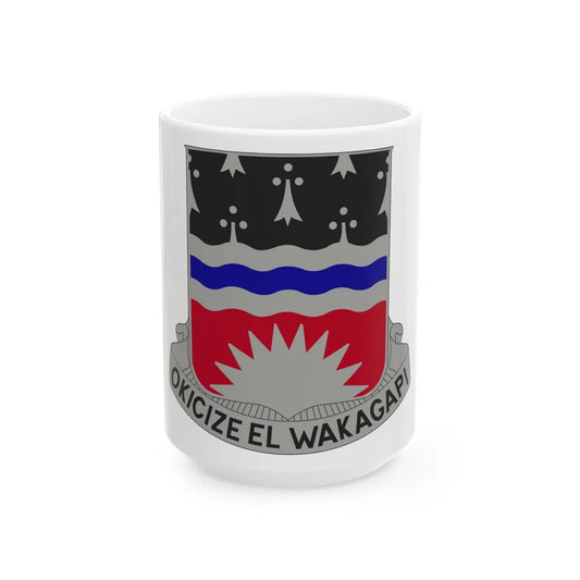 164 Engineer Battalion (U.S. Army) White Coffee Mug-15oz-Go Mug Yourself