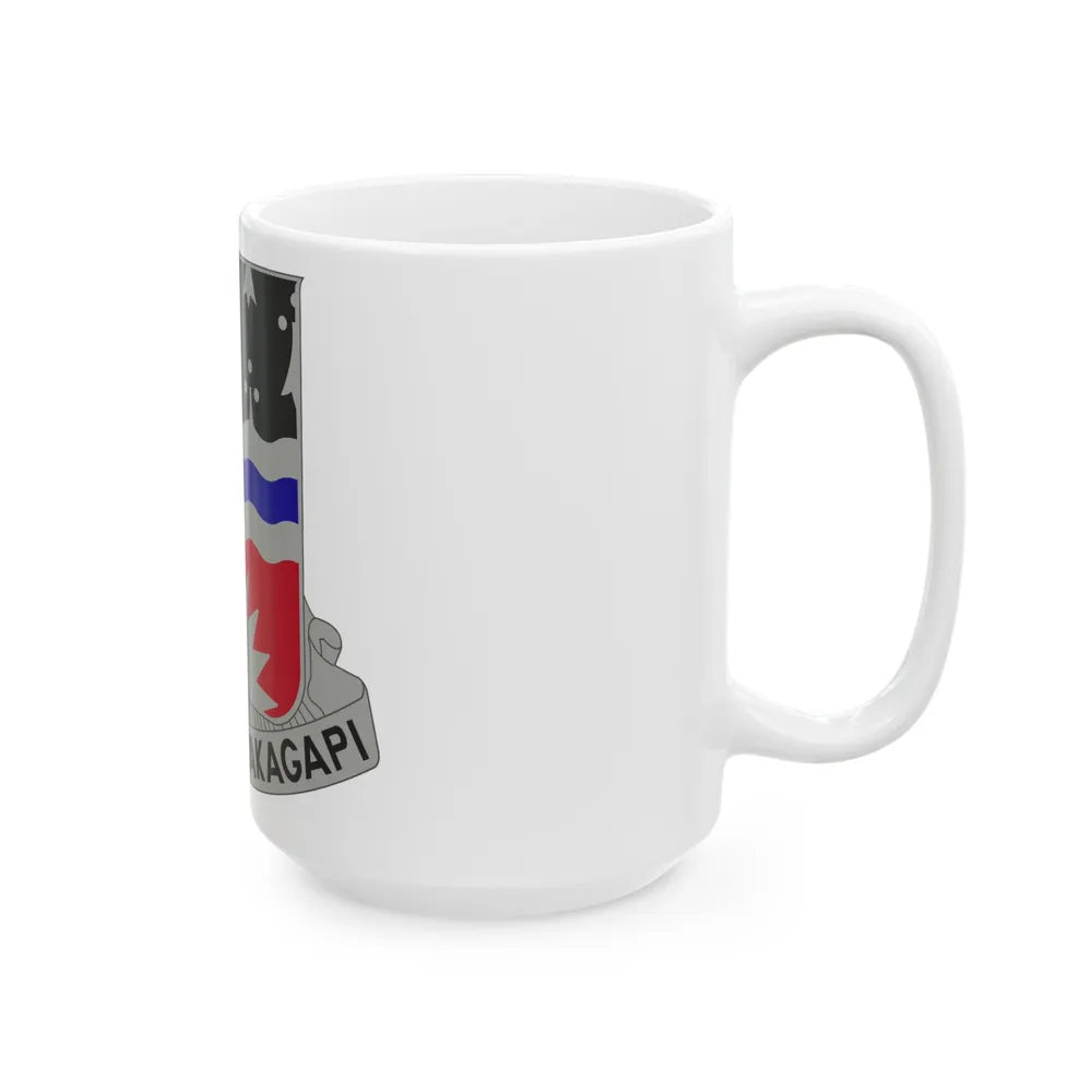 164 Engineer Battalion (U.S. Army) White Coffee Mug-Go Mug Yourself