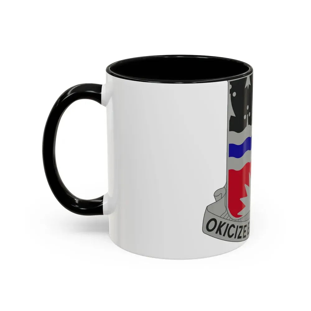 164 Engineer Battalion (U.S. Army) Accent Coffee Mug - Go Mug Yourself