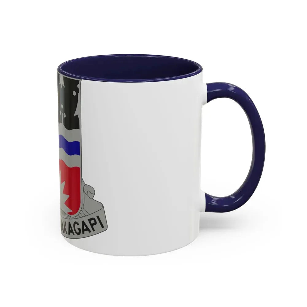 164 Engineer Battalion (U.S. Army) Accent Coffee Mug - Go Mug Yourself