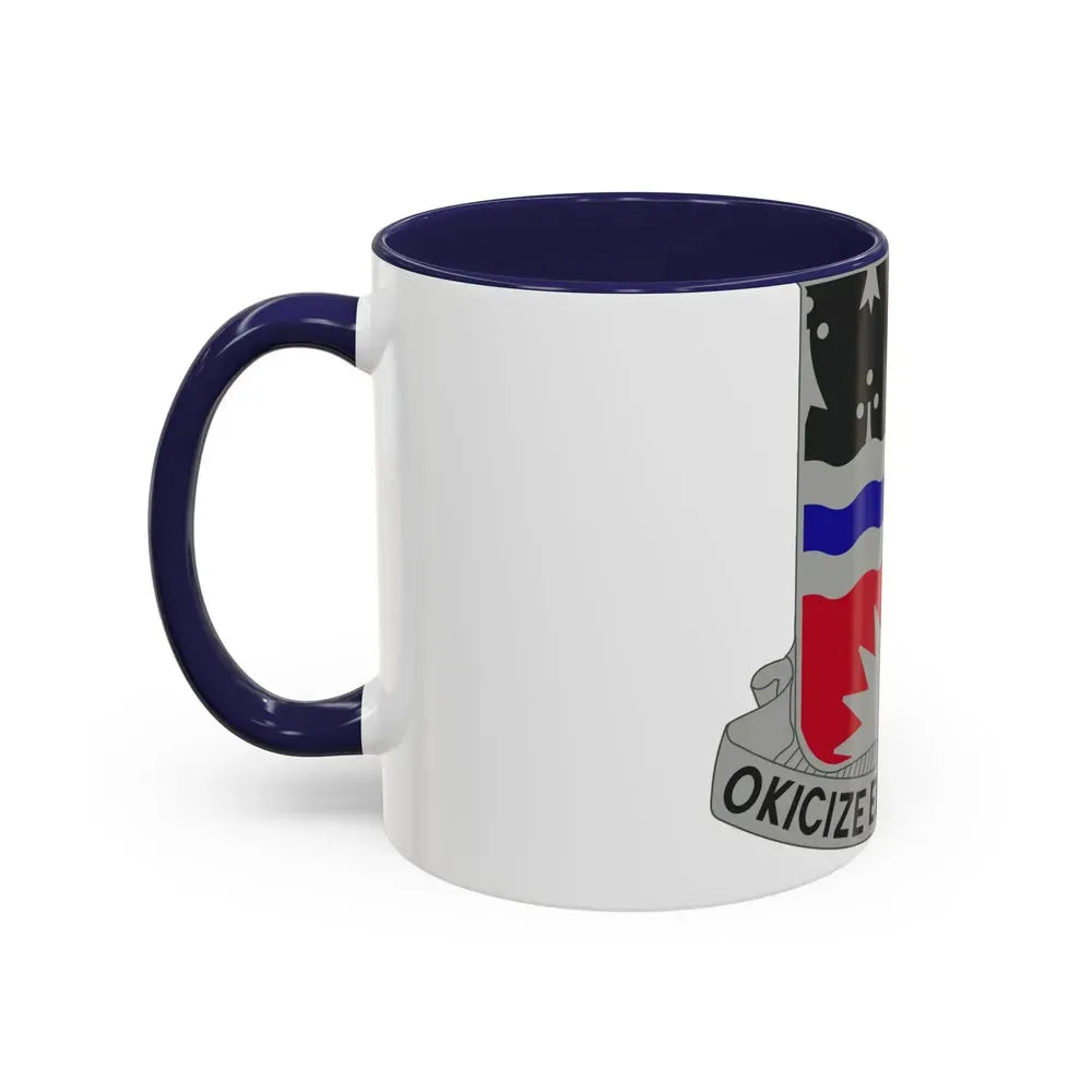164 Engineer Battalion (U.S. Army) Accent Coffee Mug - Go Mug Yourself