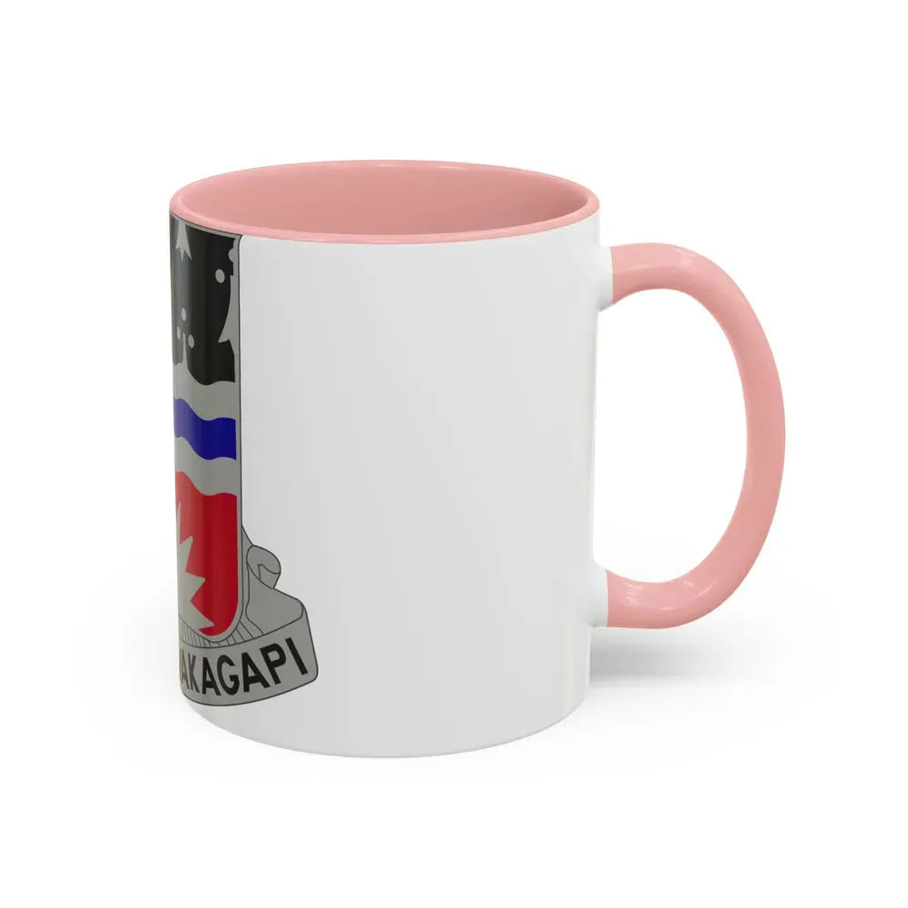 164 Engineer Battalion (U.S. Army) Accent Coffee Mug - Go Mug Yourself