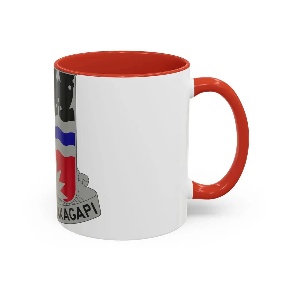 164 Engineer Battalion (U.S. Army) Accent Coffee Mug - Go Mug Yourself
