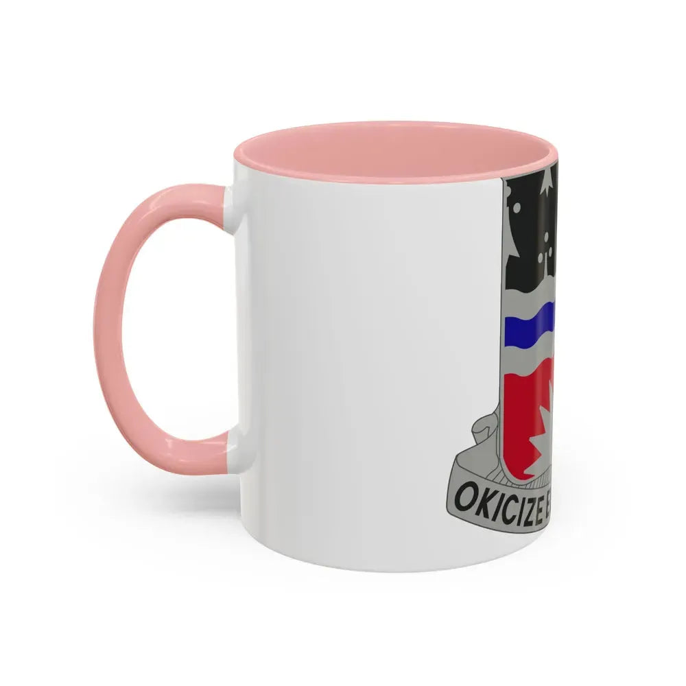164 Engineer Battalion (U.S. Army) Accent Coffee Mug - Go Mug Yourself