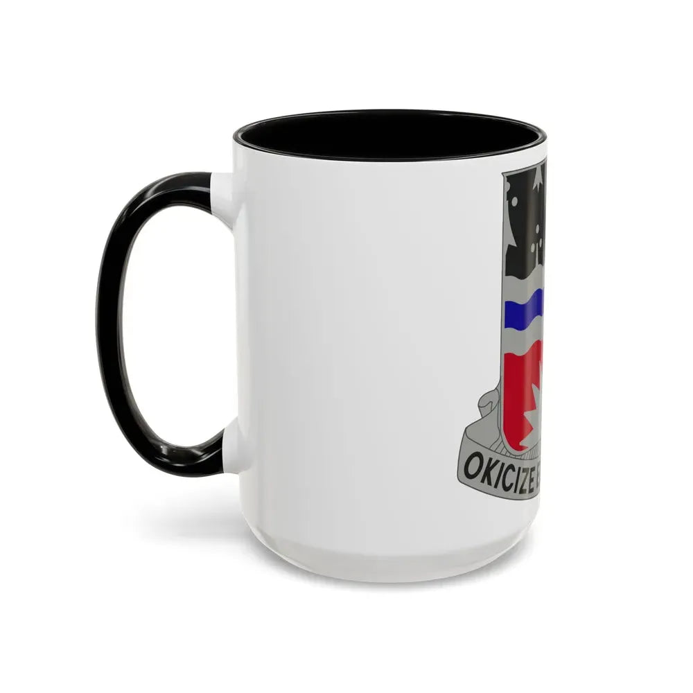 164 Engineer Battalion (U.S. Army) Accent Coffee Mug - Go Mug Yourself