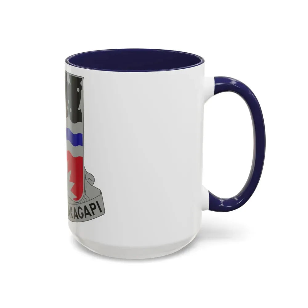 164 Engineer Battalion (U.S. Army) Accent Coffee Mug - Go Mug Yourself