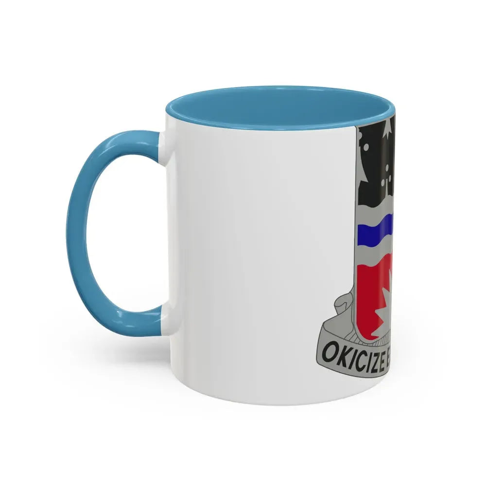 164 Engineer Battalion (U.S. Army) Accent Coffee Mug - Go Mug Yourself
