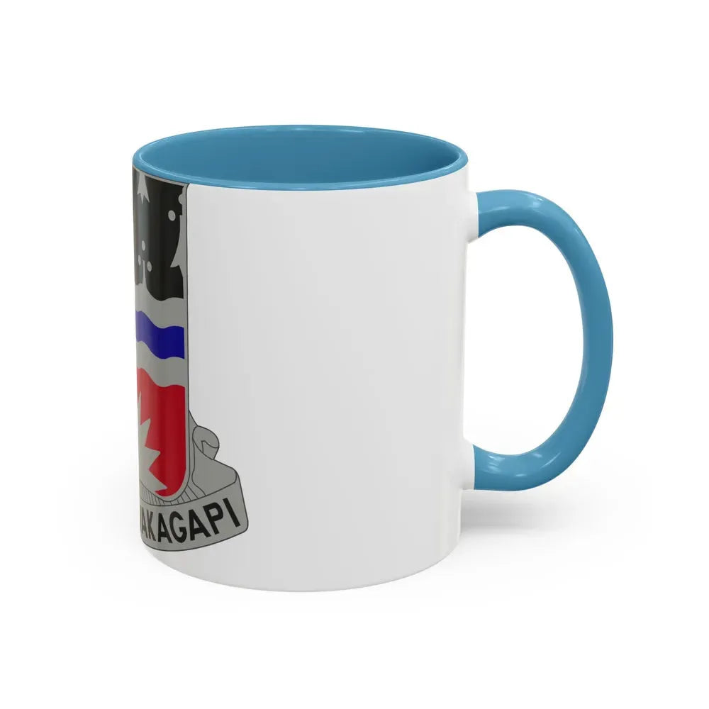 164 Engineer Battalion (U.S. Army) Accent Coffee Mug - Go Mug Yourself