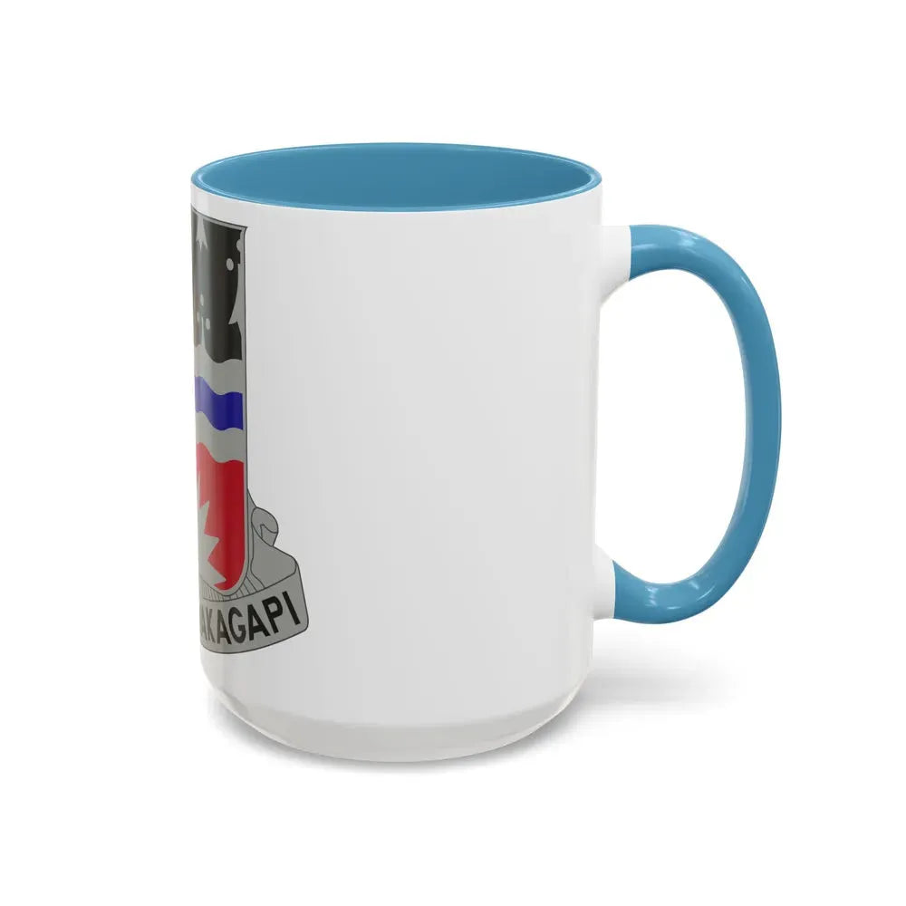 164 Engineer Battalion (U.S. Army) Accent Coffee Mug - Go Mug Yourself