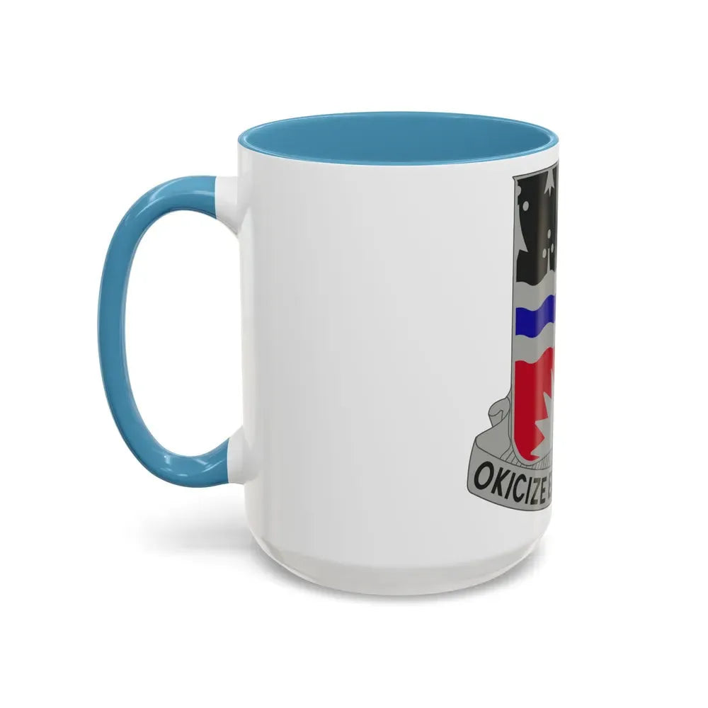 164 Engineer Battalion (U.S. Army) Accent Coffee Mug - Go Mug Yourself