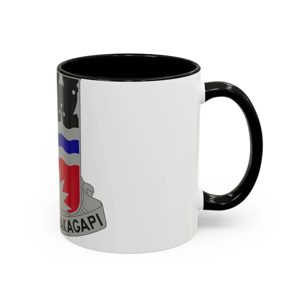 164 Engineer Battalion (U.S. Army) Accent Coffee Mug - Go Mug Yourself