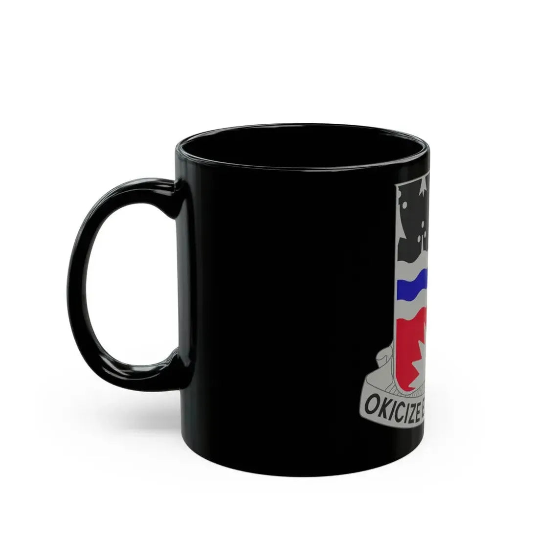 164 Engineer Battalion (U.S. Army) Black Coffee Mug - Go Mug Yourself