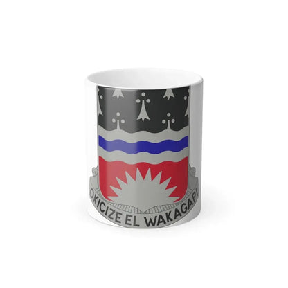 164 Engineer Battalion (U.S. Army) Color Changing Coffee Mug 11oz - Go Mug Yourself
