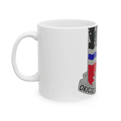 164 Engineer Battalion (U.S. Army) White Coffee Mug - Go Mug Yourself