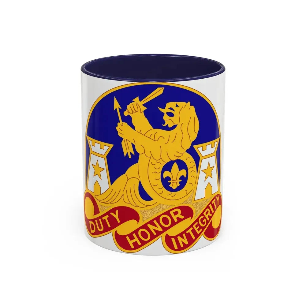 164 Engineer Group (U.S. Army) Accent Coffee Mug 11oz Navy - Go Mug Yourself