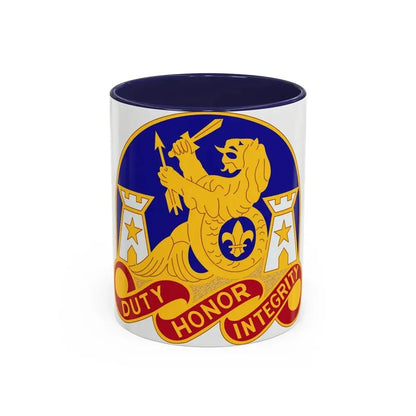 164 Engineer Group (U.S. Army) Accent Coffee Mug 11oz Navy - Go Mug Yourself