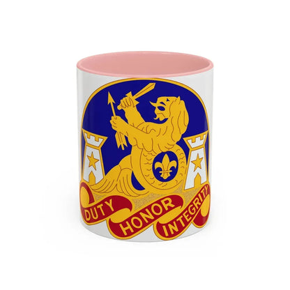 164 Engineer Group (U.S. Army) Accent Coffee Mug 11oz Pink - Go Mug Yourself