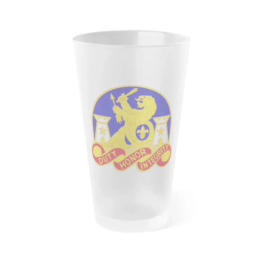 164 Engineer Group (U.S. Army) Frosted Pint Glass 16oz Default Title - Go Mug Yourself