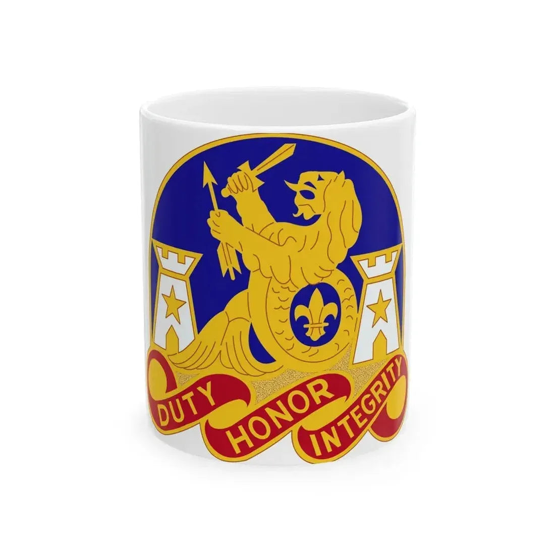 164 Engineer Group (U.S. Army) White Coffee Mug 11oz - Go Mug Yourself