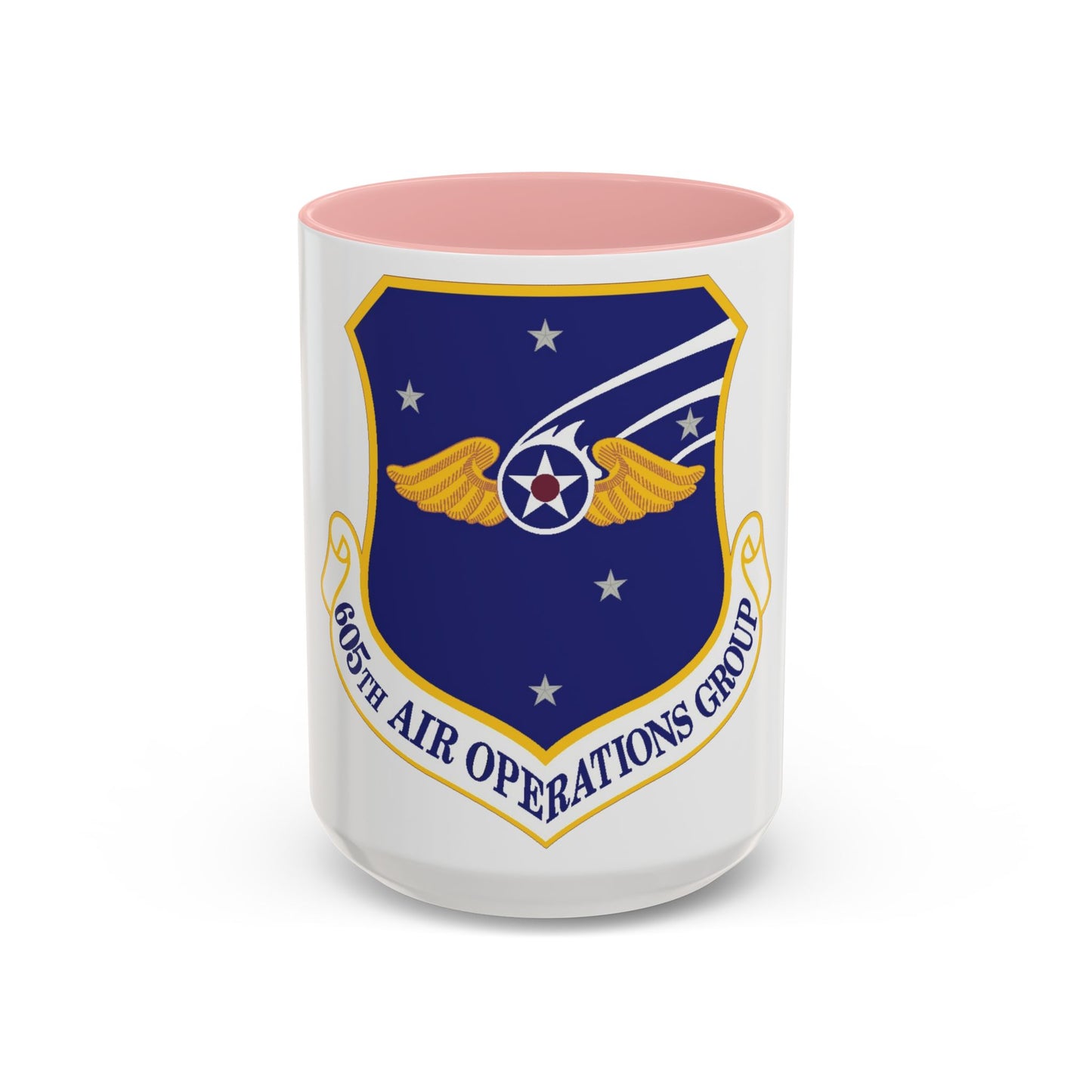 605th Air Operations Group (U.S. Air Force) Accent Coffee Mug