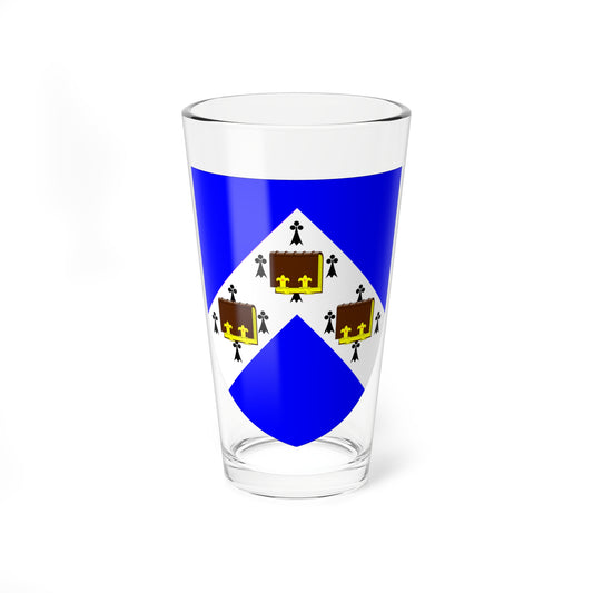 University of York arms (United Kingdom) (Coat of Arms) Pint Glass 16oz