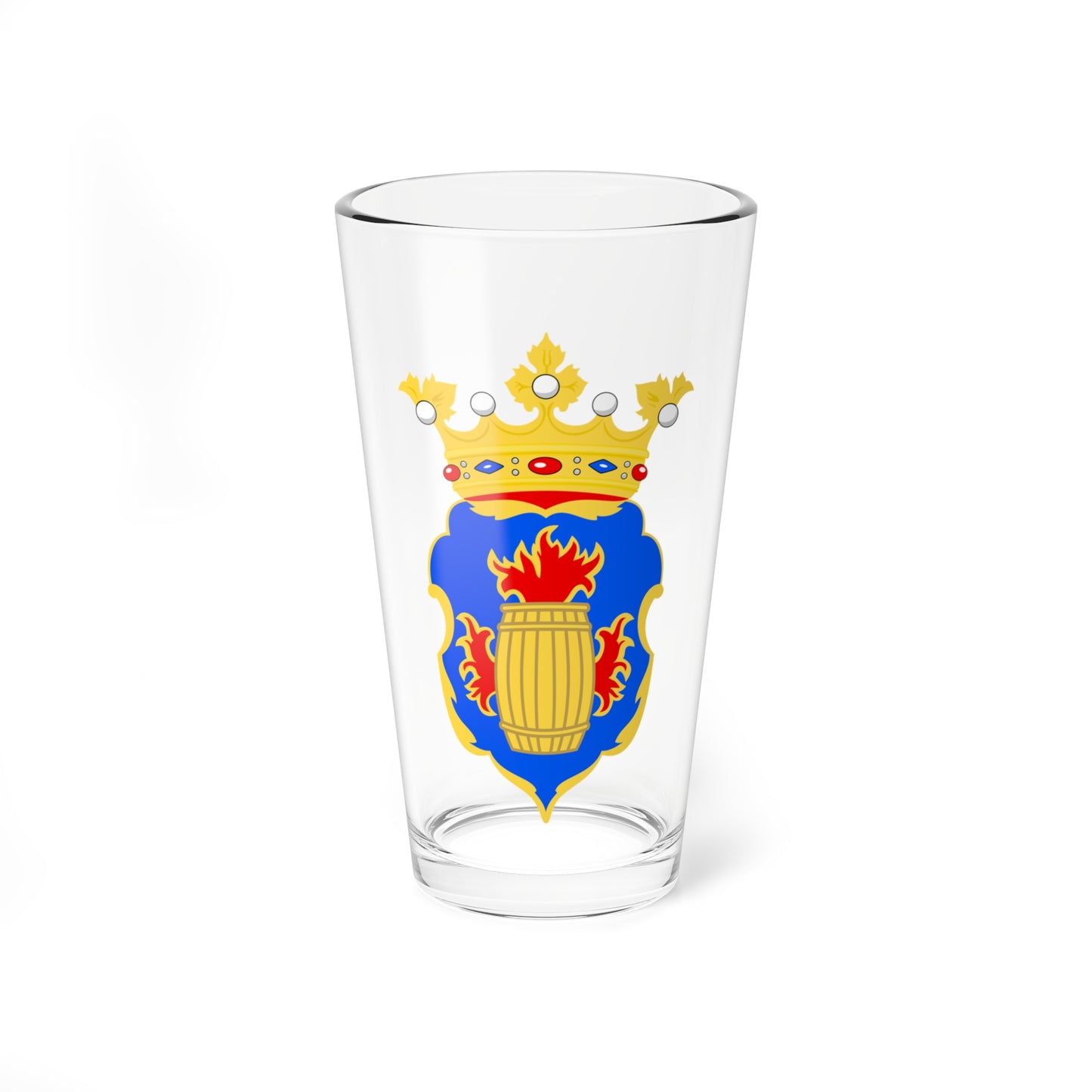 Uusikaarlepyy.vaakuna (Finland) (Coat of Arms) Pint Glass 16oz
