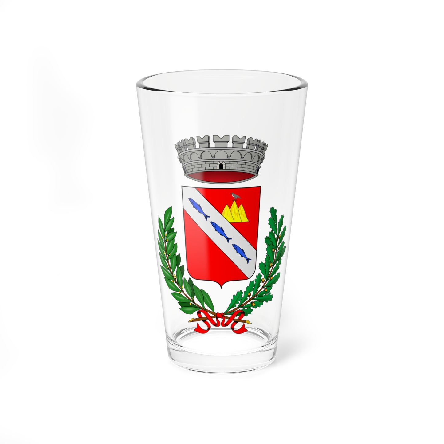 Demonte-Stemma (Italy) (Coat of Arms) Pint Glass 16oz