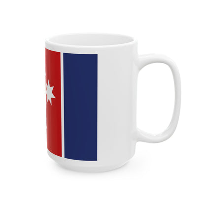Harold Scrubys Proposal 1997 Australian Flag Proposal (Australia) White Coffee Mug