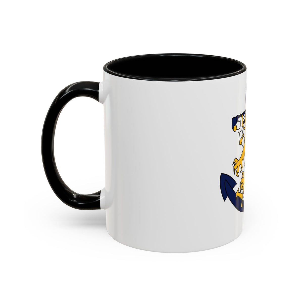 Coat of Arms of Finnish Navy - Accent Coffee Mug