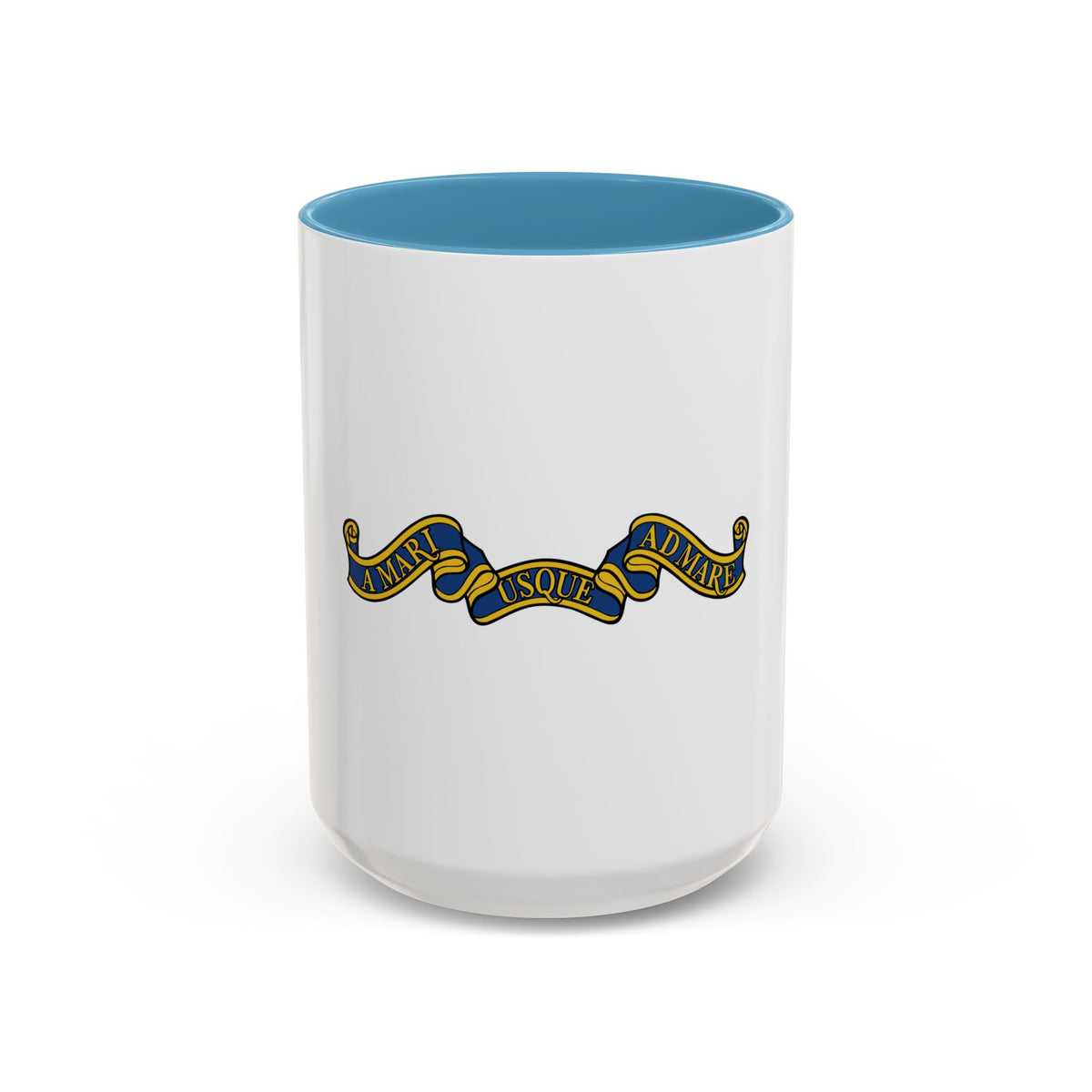 Canadian Motto - Accent Coffee Mug