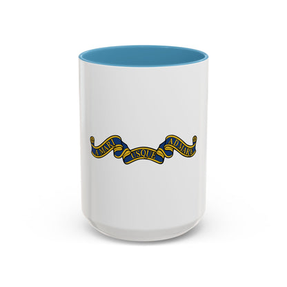Canadian Motto - Accent Coffee Mug