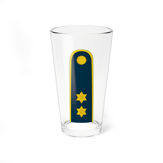 14 Lithuania Air Force 1LT (Lithuania) (Military Rank) Pint Glass 16oz