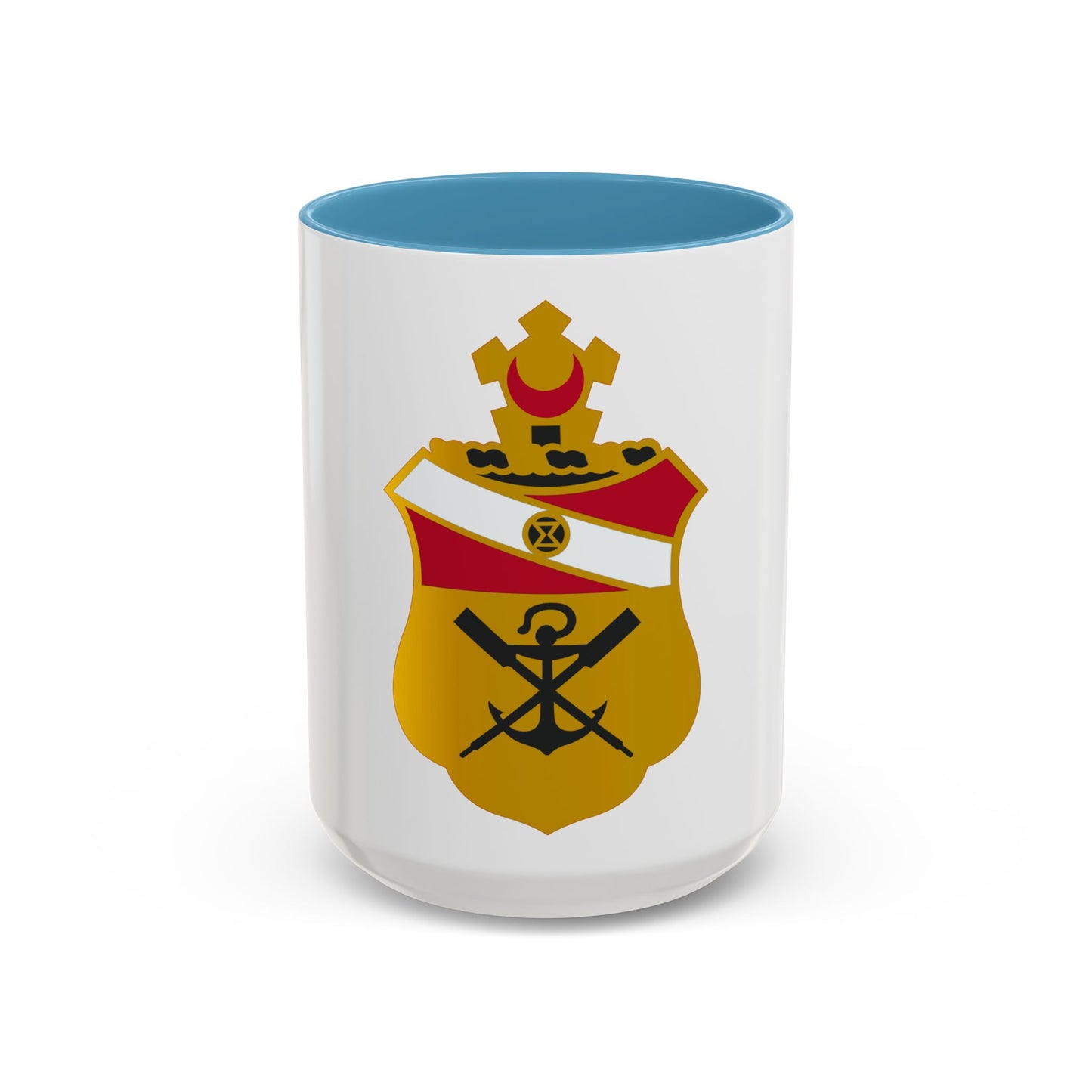 21 Engineer Battalion (U.S. Army) Accent Coffee Mug