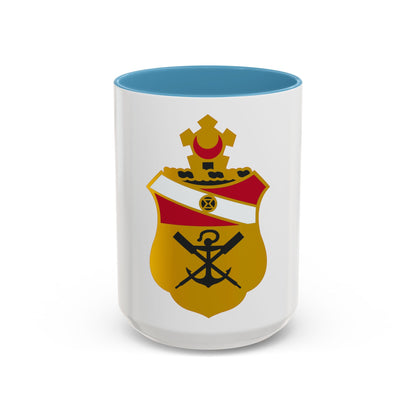 21 Engineer Battalion (U.S. Army) Accent Coffee Mug
