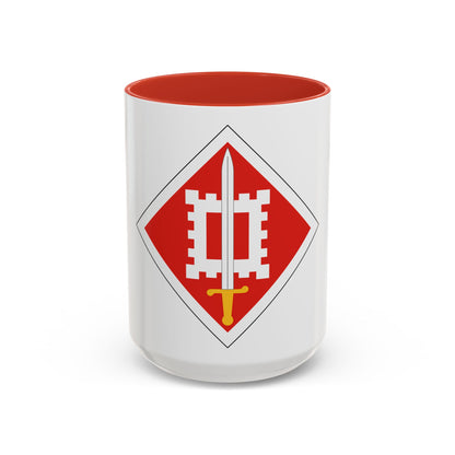 18th Engineer Brigade (U.S. Army) Accent Coffee Mug