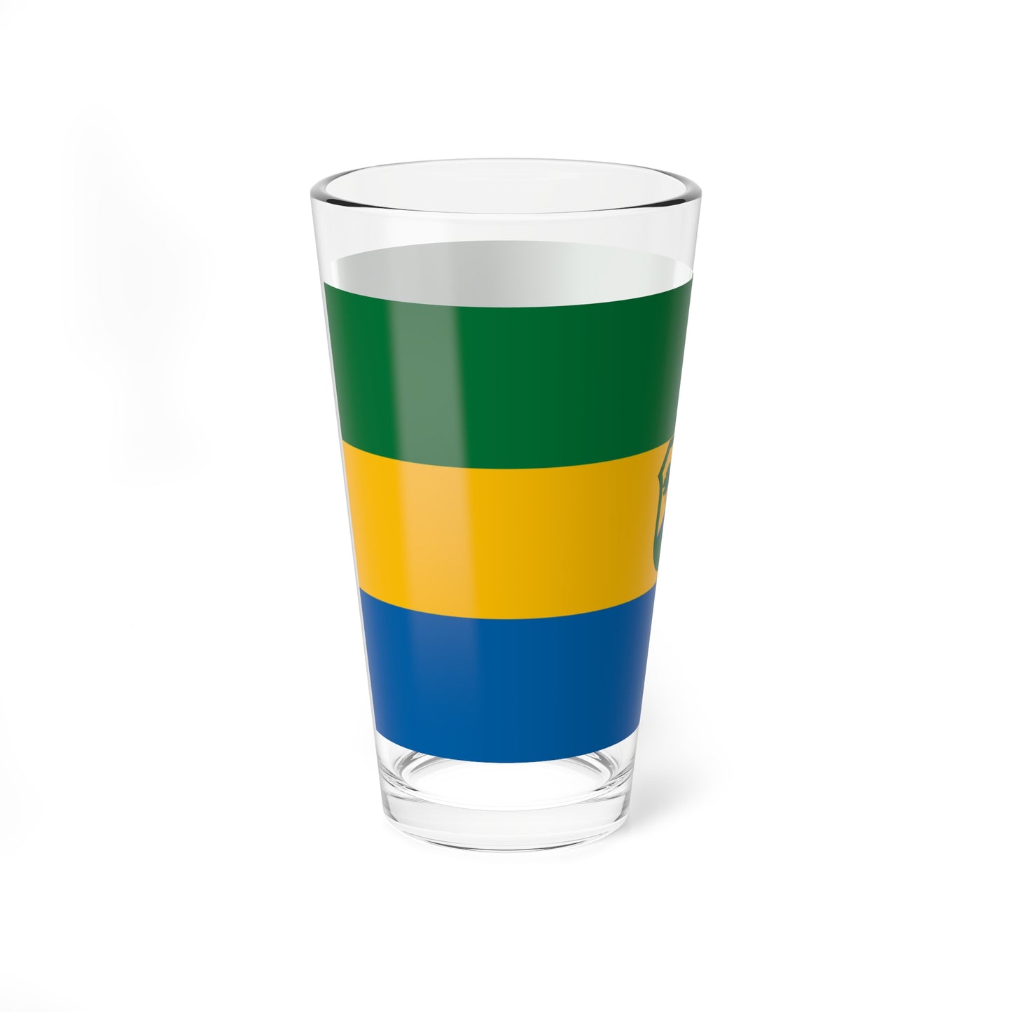 Flag of Szecsenyfelfalu (Hungary) Pint Glass 16oz