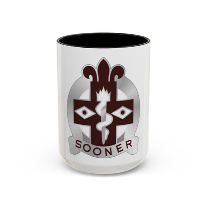 44 Evacuation Hospital (U.S. Army) Accent Coffee Mug