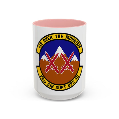 20 Air Support Operations Squadron ACC (U.S. Air Force) Accent Coffee Mug