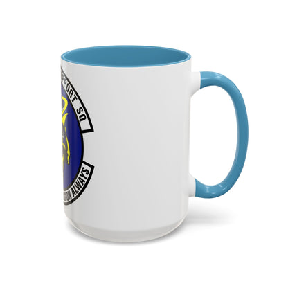 43d Mission Support Squadron (U.S. Air Force) Accent Coffee Mug