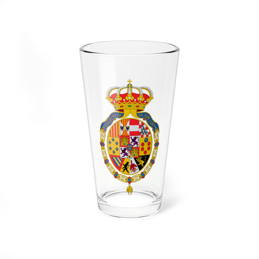 Escudo del Congreso de España (Spain) (Coat of Arms) Pint Glass 16oz