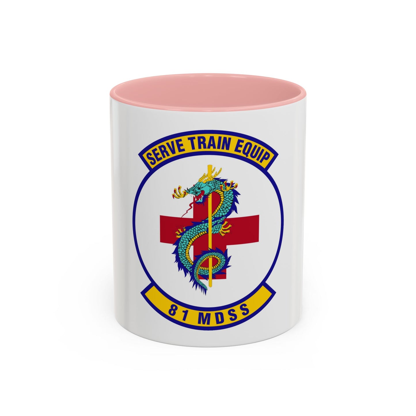 81st Medical Support Squadron (U.S. Air Force) Accent Coffee Mug
