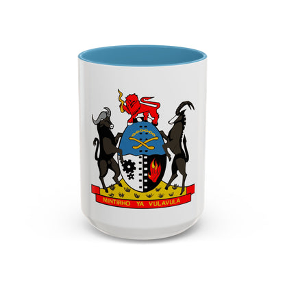 Coat of arms of Gazankulu - Accent Coffee Mug