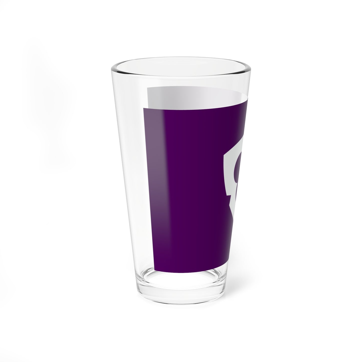 Flag of Katsunuma Yamanashi 1963-2005 no text (Japan) Pint Glass 16oz