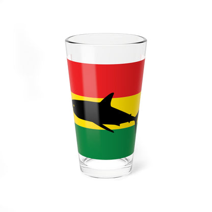 Kingdom of Abemama Flag (Kiribati) Pint Glass 16oz