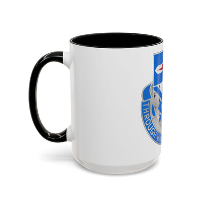 107 Military Intelligence Battalion (U.S. Army) Accent Coffee Mug