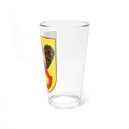 Faellanden-blazon (Switzerland) (Coat of Arms) Pint Glass 16oz