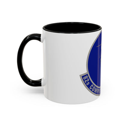 82d Computer Systems Squadron (U.S. Air Force) Accent Coffee Mug